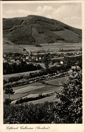 Gruss aus saalhausen - ak,