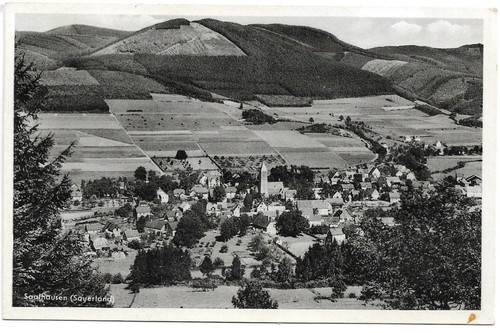 Postkarte ak saalhausen - -,