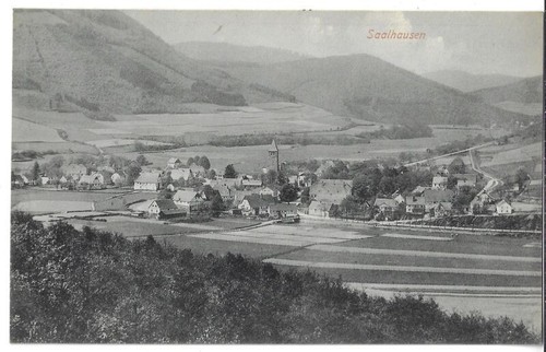 Saalhausen von 1911 - ak,