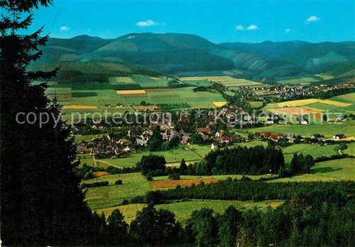 Saalhausen sauerland panorama - saalhausen,