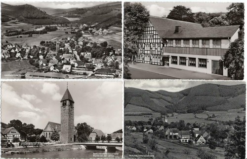 Saalhausen sauerland - ak,