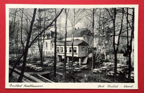Freital saalhausen 1943 - ak,