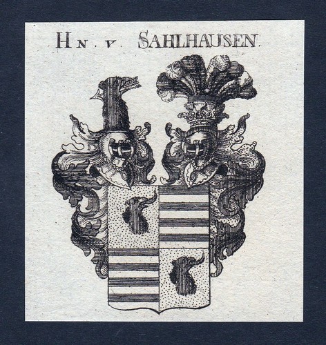 1820 saalhausen sahlhausen - saalhausen,