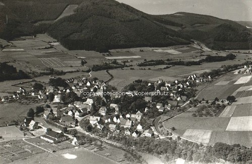 Saalhausen fliegeraufnahme - saalhausen,