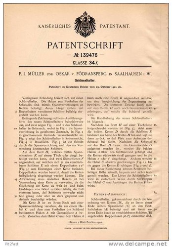 Original patentschrift oskar - original,